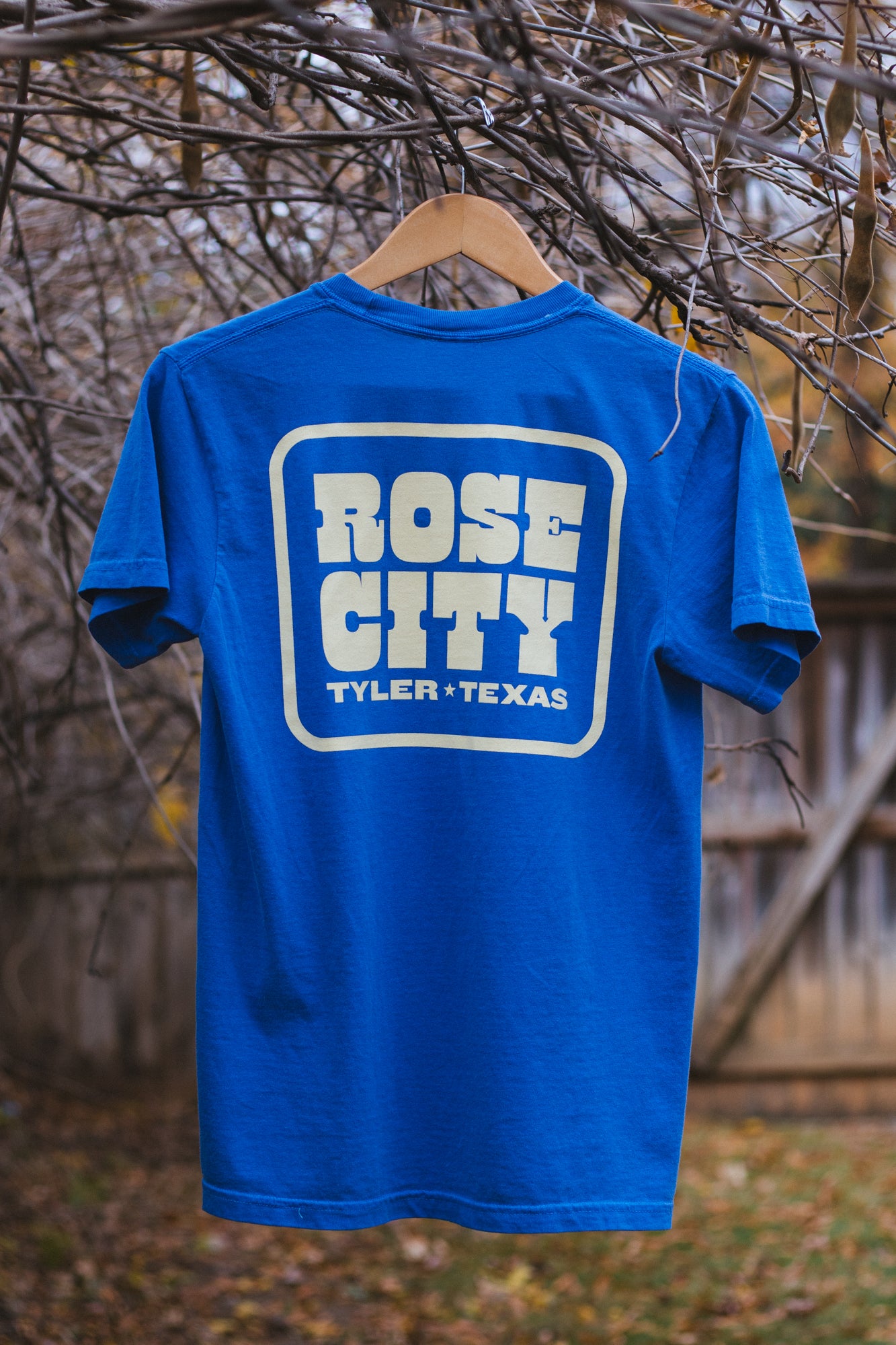 Classic Comfort Tee – Flo Blue – Rose City Hats