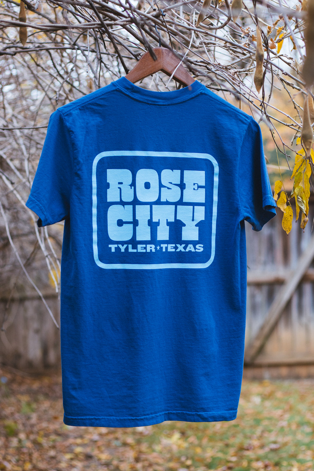 Classic Comfort Pocket Tee – China Blue